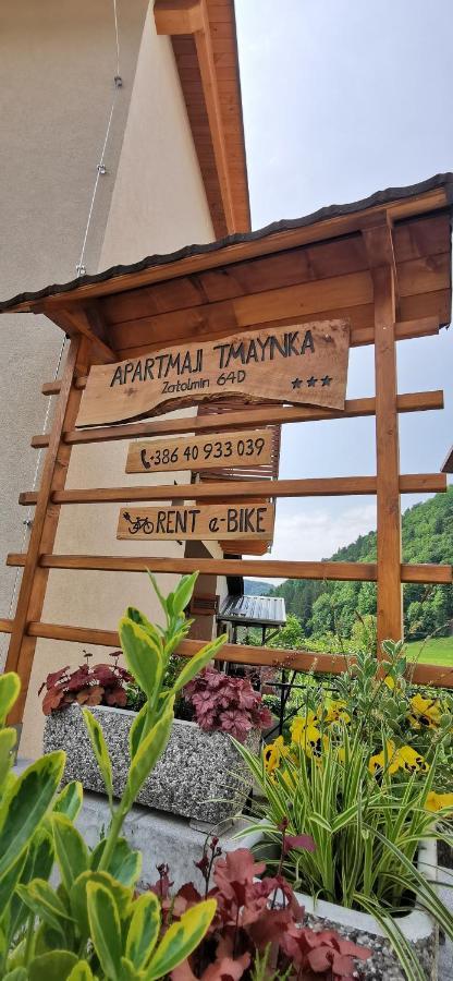 Apartmaji Tmaynka Tolmin Esterno foto