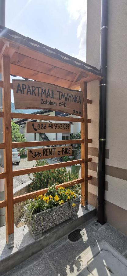 Apartmaji Tmaynka Tolmin Esterno foto